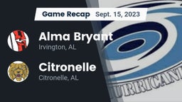 Recap: Alma Bryant  vs. Citronelle  2023