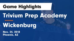 Trivium Prep Academy vs Wickenburg  Game Highlights - Nov. 24, 2018