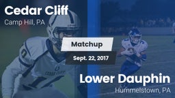 Matchup: Cedar Cliff High vs. Lower Dauphin  2017