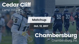 Matchup: Cedar Cliff High vs. Chambersburg  2017