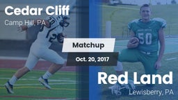 Matchup: Cedar Cliff High vs. Red Land  2017