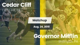 Matchup: Cedar Cliff High vs. Governor Mifflin  2018