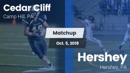 Matchup: Cedar Cliff High vs. Hershey  2018