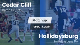 Matchup: Cedar Cliff High vs. Hollidaysburg  2019