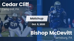 Matchup: Cedar Cliff High vs. Bishop McDevitt  2020