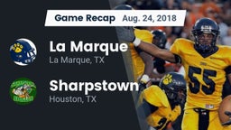 Recap: La Marque  vs. Sharpstown  2018