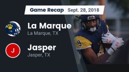Recap: La Marque  vs. Jasper  2018