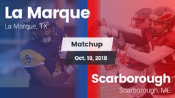 Matchup: La Marque High vs. Scarborough  2018