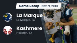 Recap: La Marque  vs. Kashmere  2018