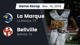 Recap: La Marque  vs. Bellville  2018