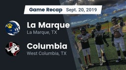 Recap: La Marque  vs. Columbia  2019