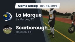 Recap: La Marque  vs. Scarborough  2019