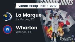 Recap: La Marque  vs. Wharton  2019