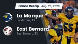 Recap: La Marque  vs. East Bernard  2020