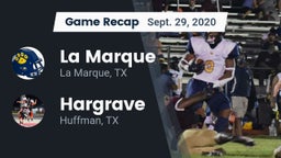 Recap: La Marque  vs. Hargrave  2020