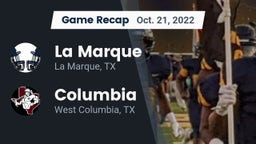 Recap: La Marque  vs. Columbia  2022