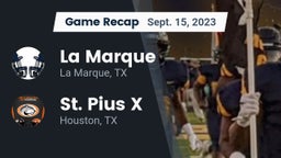 Recap: La Marque  vs. St. Pius X  2023