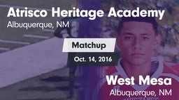Matchup: Atrisco Heritage vs. West Mesa  2016