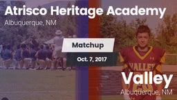 Matchup: Atrisco Heritage vs. Valley  2017