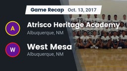 Recap: Atrisco Heritage Academy  vs. West Mesa  2017