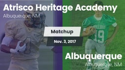 Matchup: Atrisco Heritage vs. Albuquerque  2017