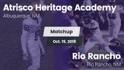 Matchup: Atrisco Heritage vs. Rio Rancho  2018