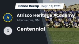 Recap: Atrisco Heritage Academy  vs. Centennial  2021