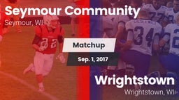 Matchup: Seymour Community  vs. Wrightstown  2017