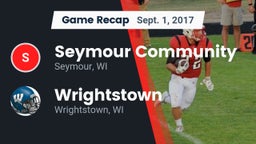 Recap: Seymour Community  vs. Wrightstown  2017