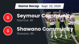 Recap: Seymour Community  vs. Shawano Community  2020