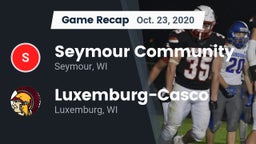 Recap: Seymour Community  vs. Luxemburg-Casco  2020