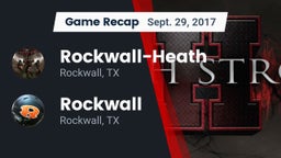 Recap: Rockwall-Heath  vs. Rockwall  2017