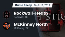 Recap: Rockwall-Heath  vs. McKinney North  2019