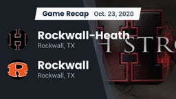 Recap: Rockwall-Heath  vs. Rockwall  2020
