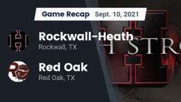 Recap: Rockwall-Heath  vs. Red Oak  2021