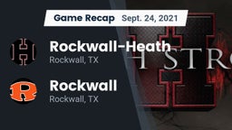 Recap: Rockwall-Heath  vs. Rockwall  2021