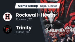 Recap: Rockwall-Heath  vs. Trinity  2022