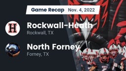 Recap: Rockwall-Heath  vs. North Forney  2022