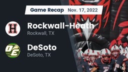 Recap: Rockwall-Heath  vs. DeSoto  2022