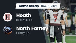 Recap: Heath  vs. North Forney  2023
