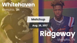 Matchup: Whitehaven High vs. Ridgeway  2017