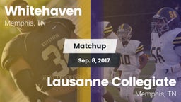 Matchup: Whitehaven High vs. Lausanne Collegiate  2017