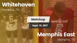 Matchup: Whitehaven High vs. Memphis East  2017