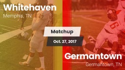 Matchup: Whitehaven High vs. Germantown  2017