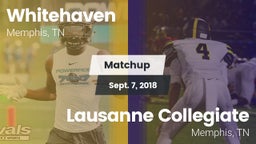 Matchup: Whitehaven High vs. Lausanne Collegiate  2018