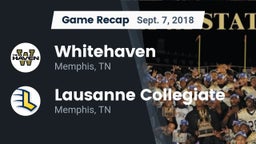 Recap: Whitehaven  vs. Lausanne Collegiate  2018