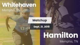 Matchup: Whitehaven High vs. Hamilton  2018