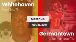 Matchup: Whitehaven High vs. Germantown  2018
