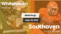 Matchup: Whitehaven High vs. Southaven  2019