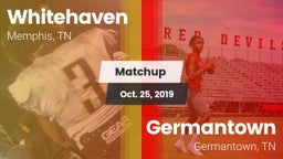 Matchup: Whitehaven High vs. Germantown  2019